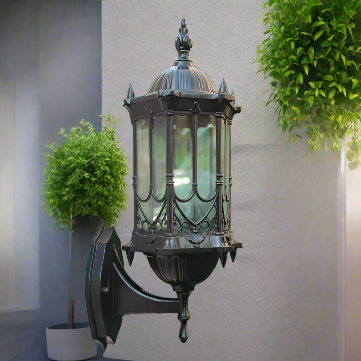 Twilight Retro Wall Lantern for Outdoor & Garden Living