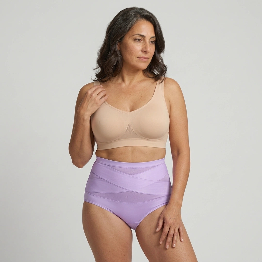 Seamless High Waist Shaping Panties