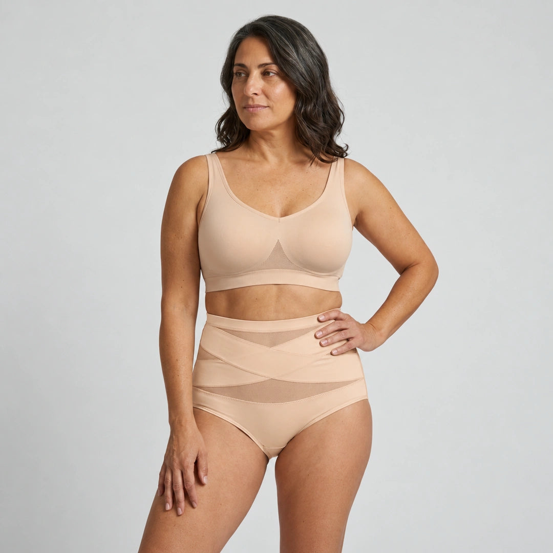 Seamless High Waist Shaping Panties