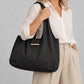 Tara - The Roomiest Fold-Away Gold Charm Tote