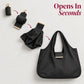 Tara - The Roomiest Fold-Away Gold Charm Tote