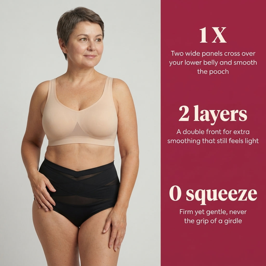 Seamless High Waist Shaping Panties